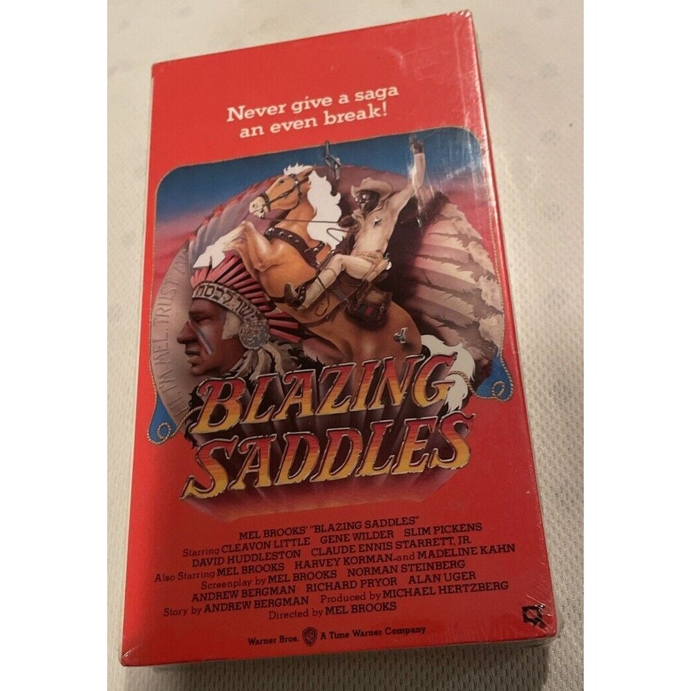 Blazing Saddles Vhs By Mel Brooks new in original seal